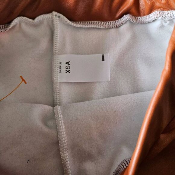 Weissman NWOT adult extra small brown dance shorts costume lyrical contemporary - Picture 5 of 6